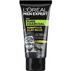 L'Oreal TOLOR1074 Men Expert Pure Charcoal Purifying Clay Face Mask
