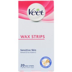 Veet TOVEE116 Sensitive Skin 20 Wax Strips