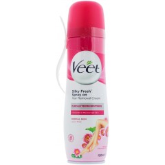 Veet TOVEE126 150ml Spray On Hair Removal Cream
