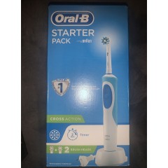 Oral-B 80336594 Vitality Cross Action Starter Pack Electric Toothbrush