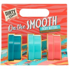 Dirty Works GSTODIR029 Get a Smooth On Body Butter Gift Set