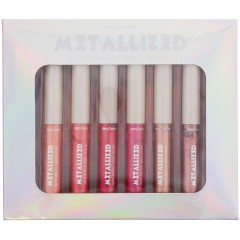 Profusion COSPRO031A Metallized 6 Peice Lipgloss Gift Set