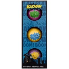 Batman GSKIBAT013 3 Bath Fizzer Gift Set