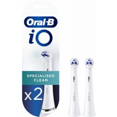 Oral-B 80364183 iO Specialised Clean Pack of 2 Toothbrush Heads