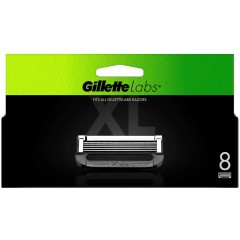 Gillette 80729517 Labs 8 Pack Heated Razor Blades