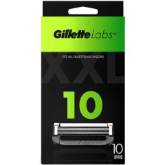 Gillette 80726054 Labs 10 Pack Heated Razor Blades