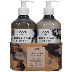 I Love GSTOILO076 Hand Care Tonka Bean & Myrrh Duo Gift Set