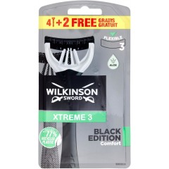 Wilkinson Sword TOWIL217 Xtreme 3 Black Edition Comfort Razor