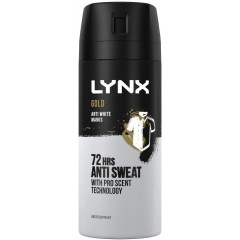Lynx CGLYN208 Anti-Sweat Gold 150ml Deodorant