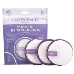 Carter Beauty COSCAR005 3 Pack Makeup Remover Pads