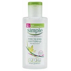 Simple TOSIM071B Kind to Eyes 125ml Eye Make Up Remover