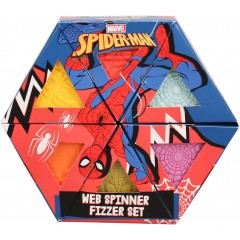 Marvel GSKISPI035 Spider-Man 6 x 25g Web Spinner Fizzer Gift Set