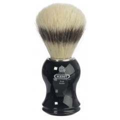 Kent VS60 Black Handle Pure Bristle (badger effect) Shaving Brush