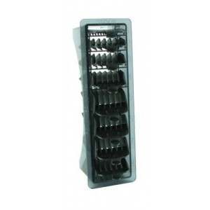 Wahl 3170-801 Number 1-8 (3-25mm) Black Plastic Comb Set