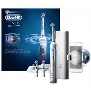 Oral-B D701.535 Genius 8000 White Electric Toothbrush