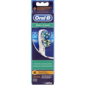 Oral-B EB417-4 4 Pack Dual Action Toothbrush Heads