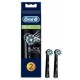 Oral-B EB50-2 CrossAction 2 Pack Black Toothbrush Heads